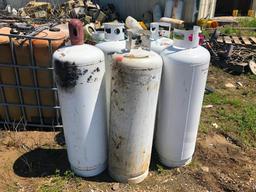 5- 80# Propane Tanks