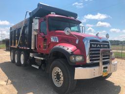 2008 Mack Granite Tri Axle Dump Truck
