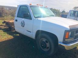 1997 Chevrolet C3500 Pickup Truck, VIN # 1GBJC34R1VF043647