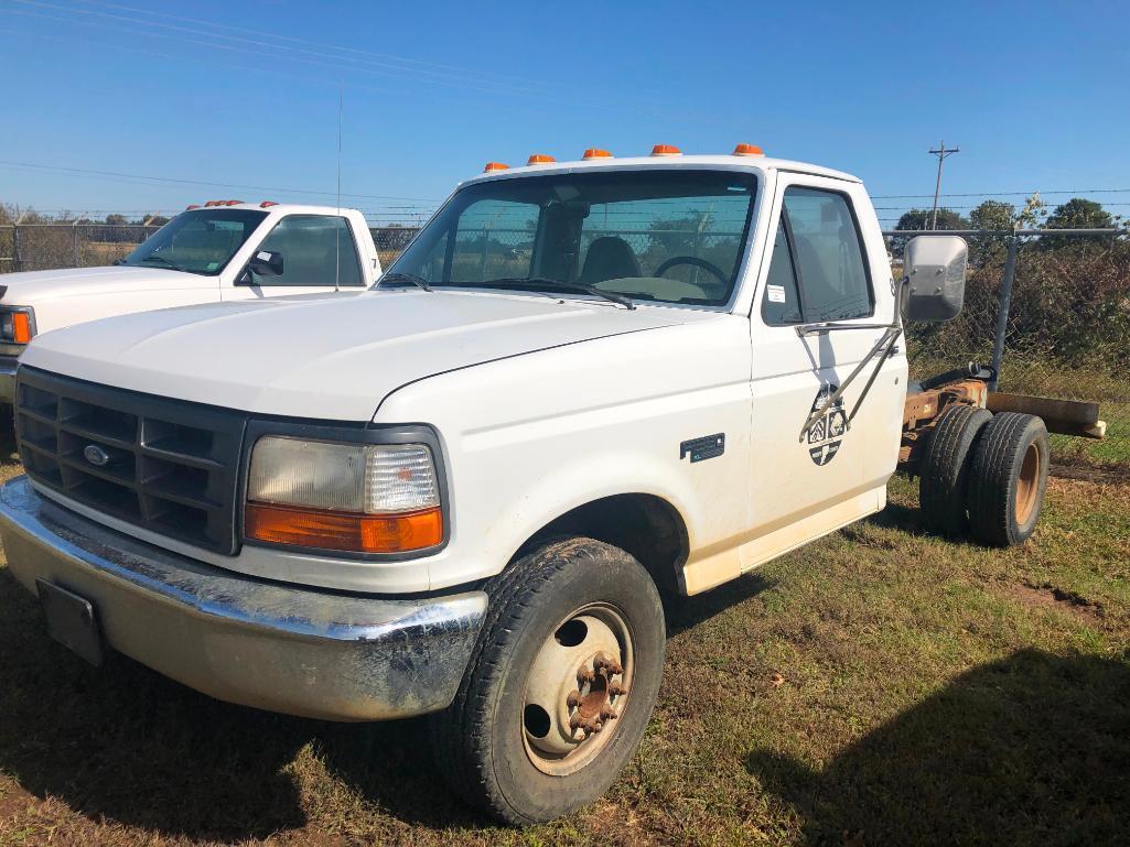 1997 Ford F-350 Pickup Truck, VIN # 1FDKF37H8VEB69385