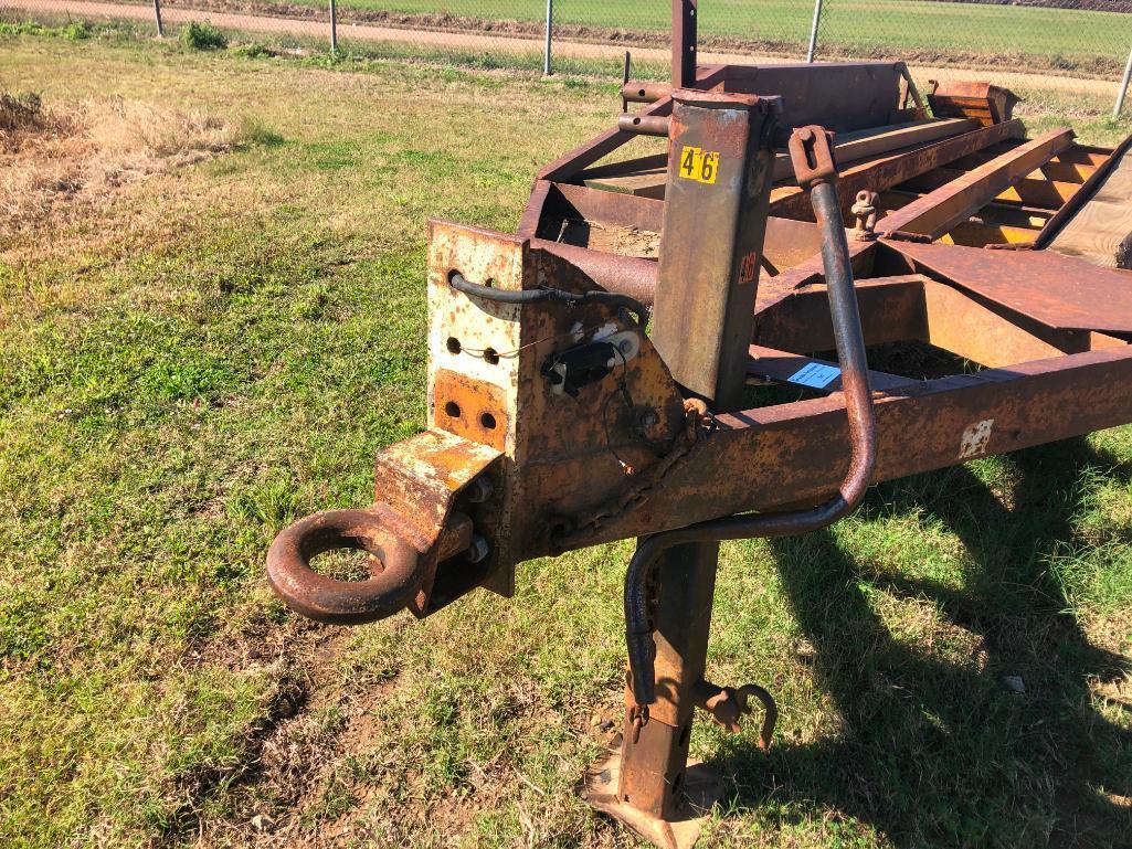 Heavy Duty Triple Axle Equipment Trailer