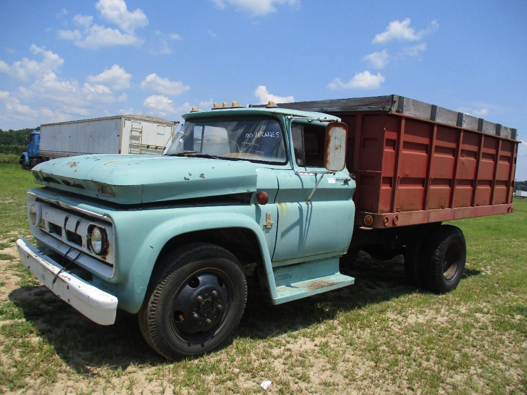 Chevy C60 Single Axle Bob Dump Truck