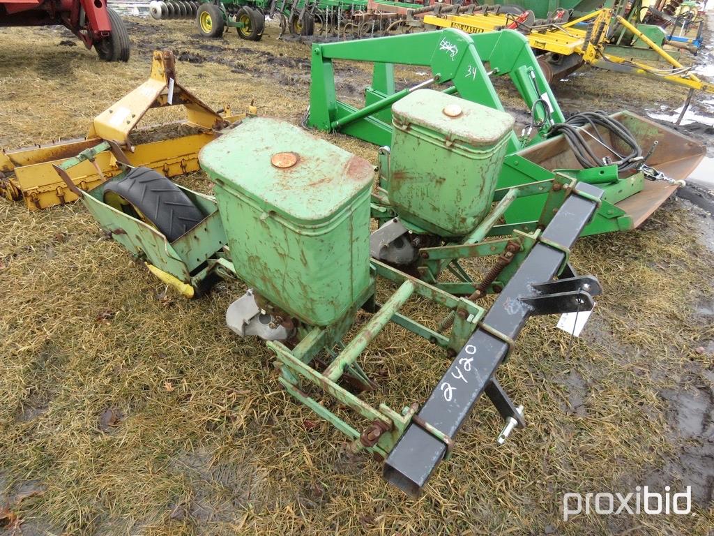 John Deere 3 Point 2 Row Planter