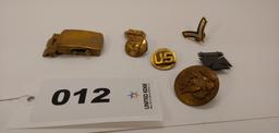 World War II Military Medals, Pins, Badges WWII