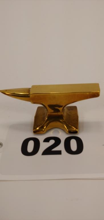 Small Brass Anvil