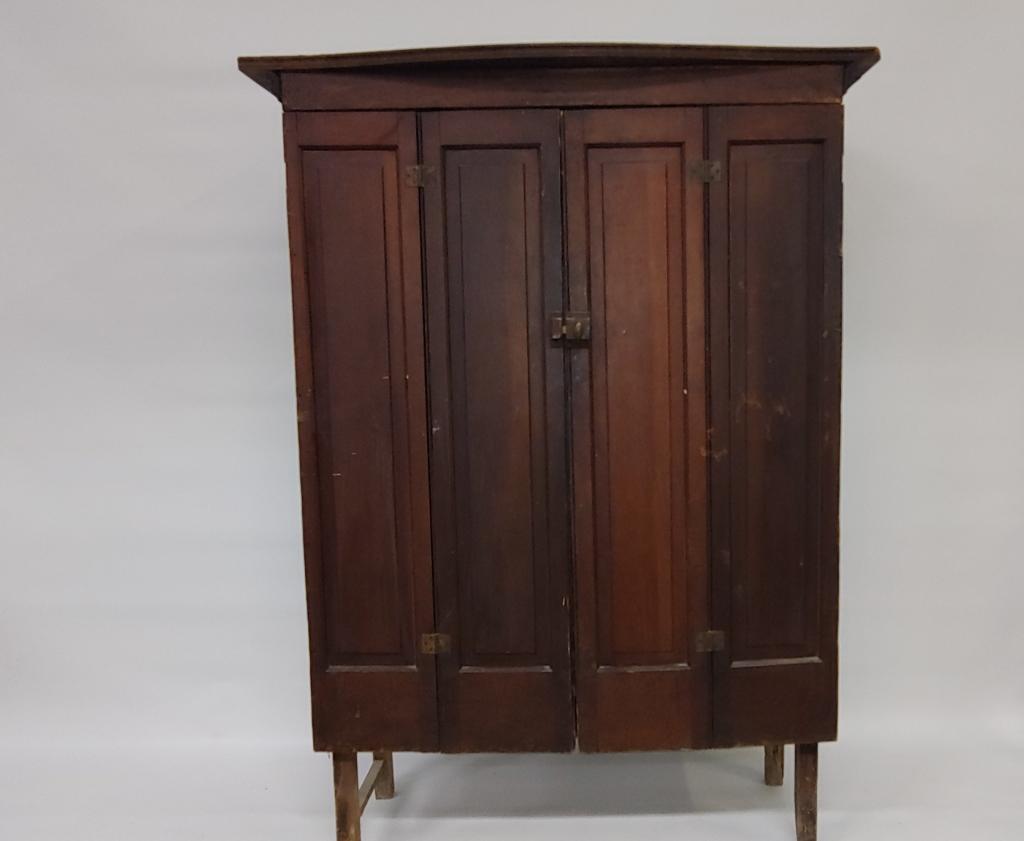 Antique split door cabinet