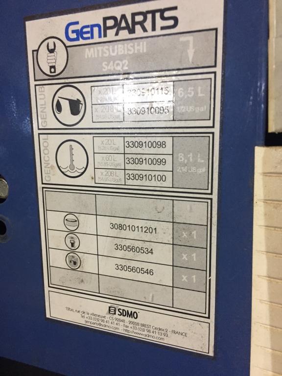 2007 SDMO Diesel Generator