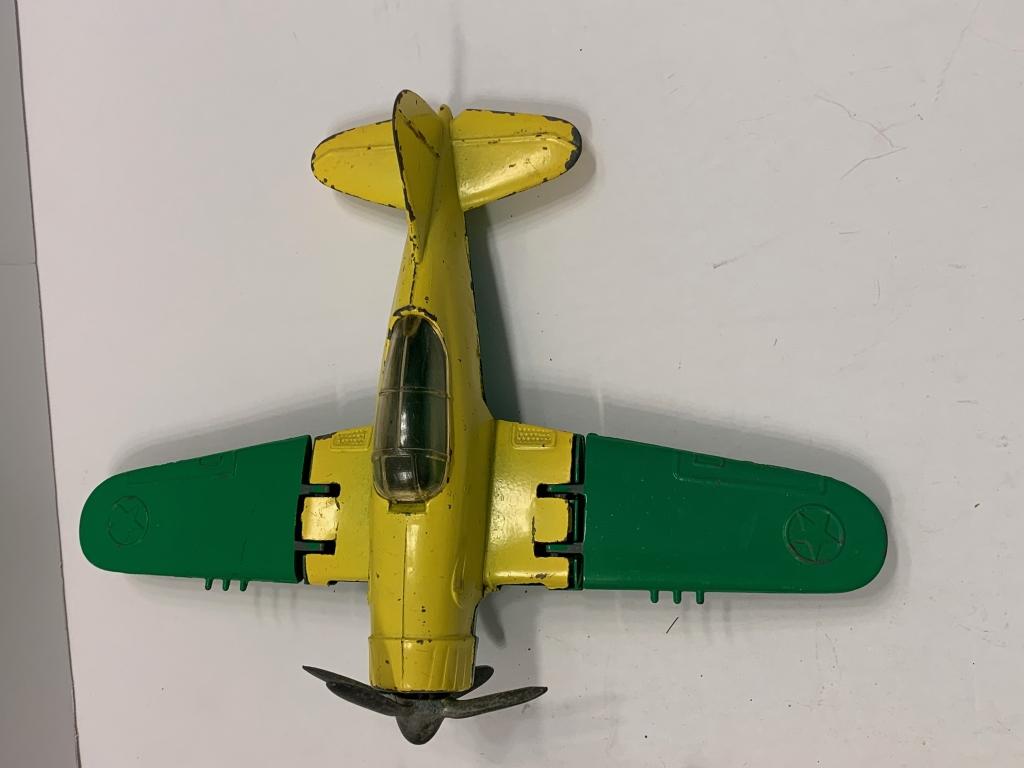 Hubley and Wyandotte Metal Toy Planes