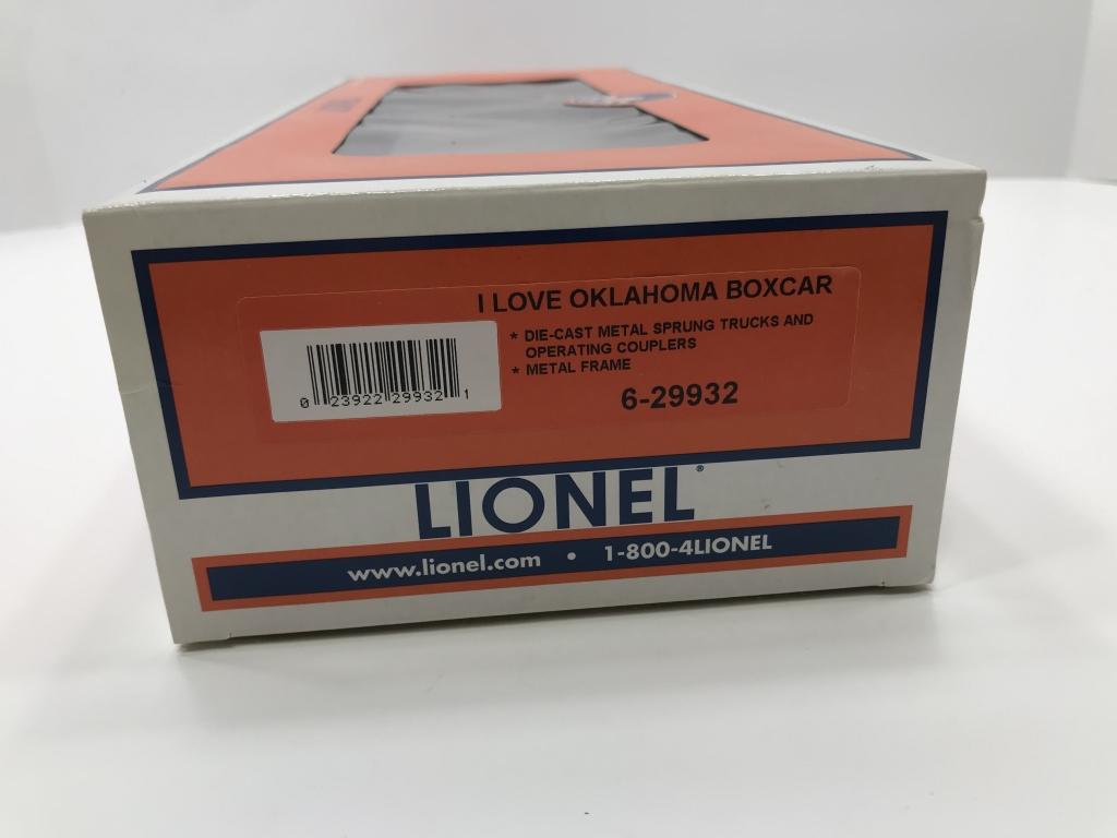 Lionel I Love Oklahoma Box Car 6-29932