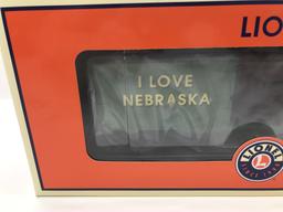 Lionel I Love Nebraska Box Car 6-29922