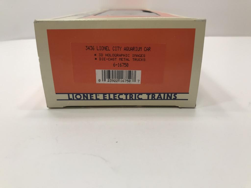 Lionel 3436 City Aquarium Car 6-16750