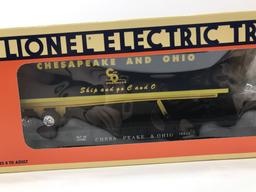 Lionel Chesapeake & Ohio Flat Car With Trailer