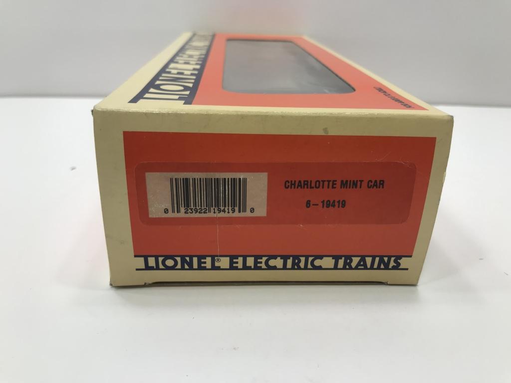 Lionel Charlotte Mint Car 6-19419