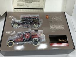 Signature Edition 1913 Ford T Van and 1931 Hawkeye Flatbed and I.H. Tractor, NIB