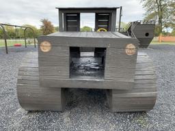 Wooden Monster Truck Play Set Playground Equipment