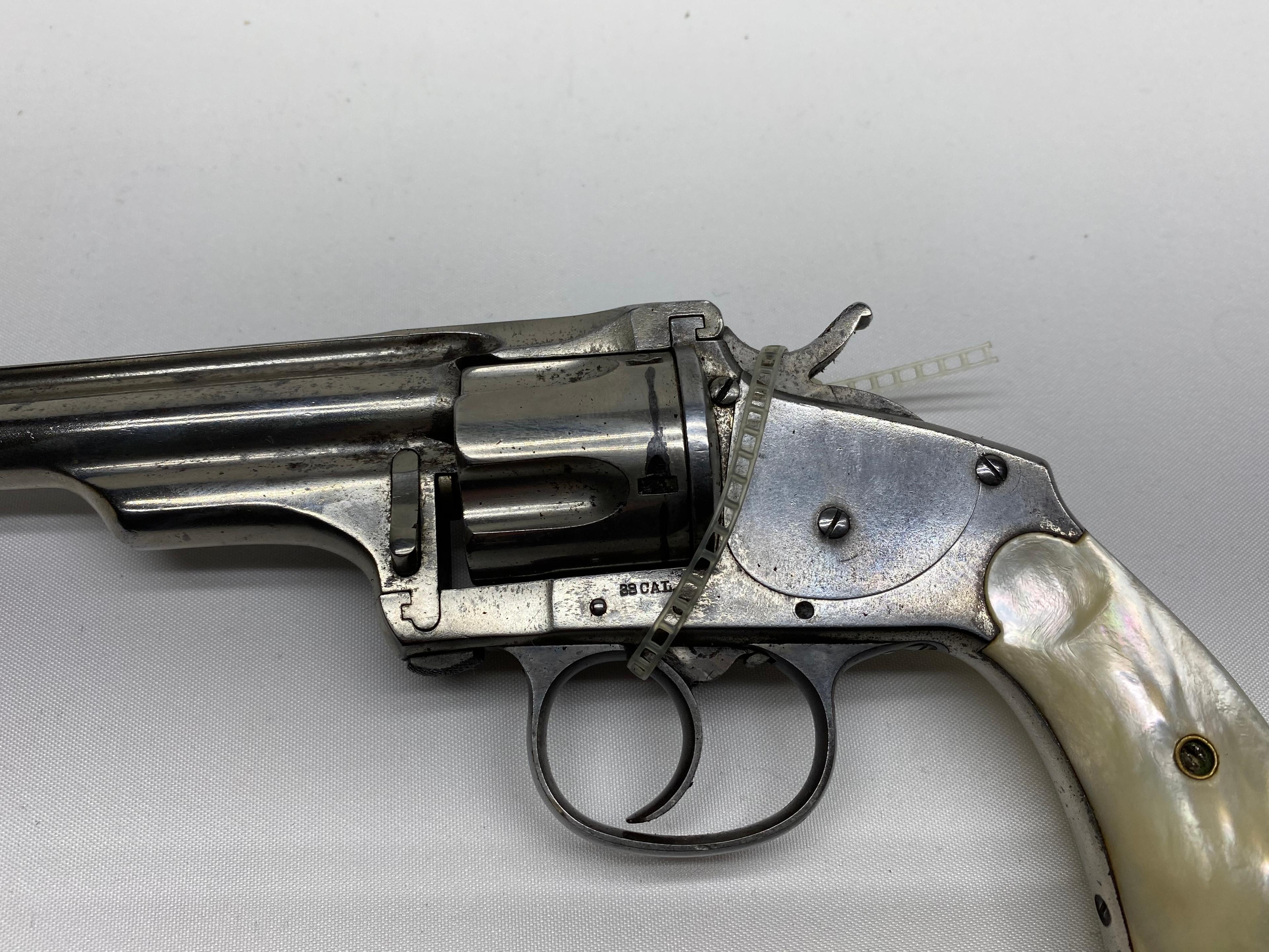 Merwin Hulbert 38 Caliber Revolver With Jaypee Holster