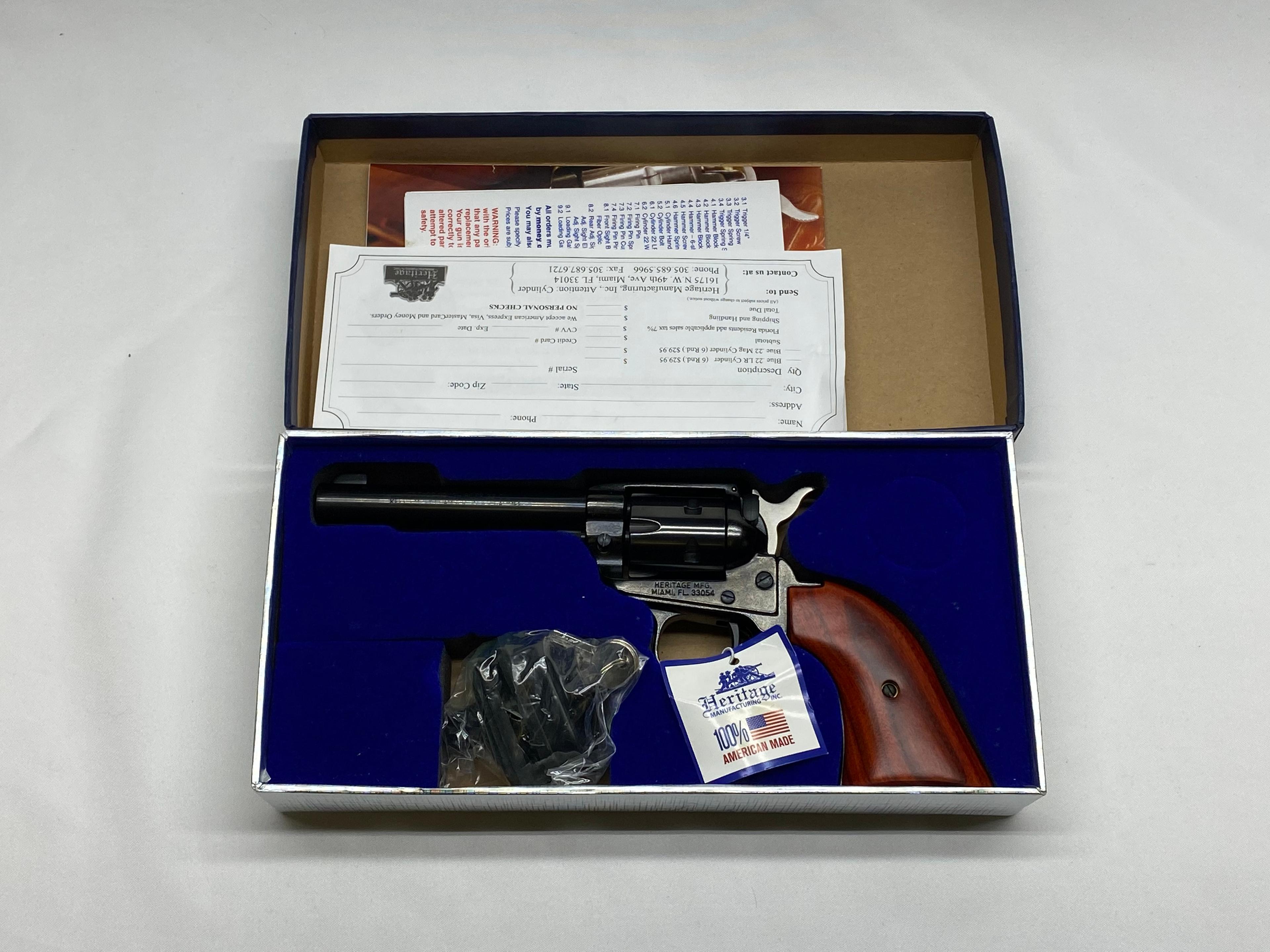 Heritage Rough Rider 22 Caliber