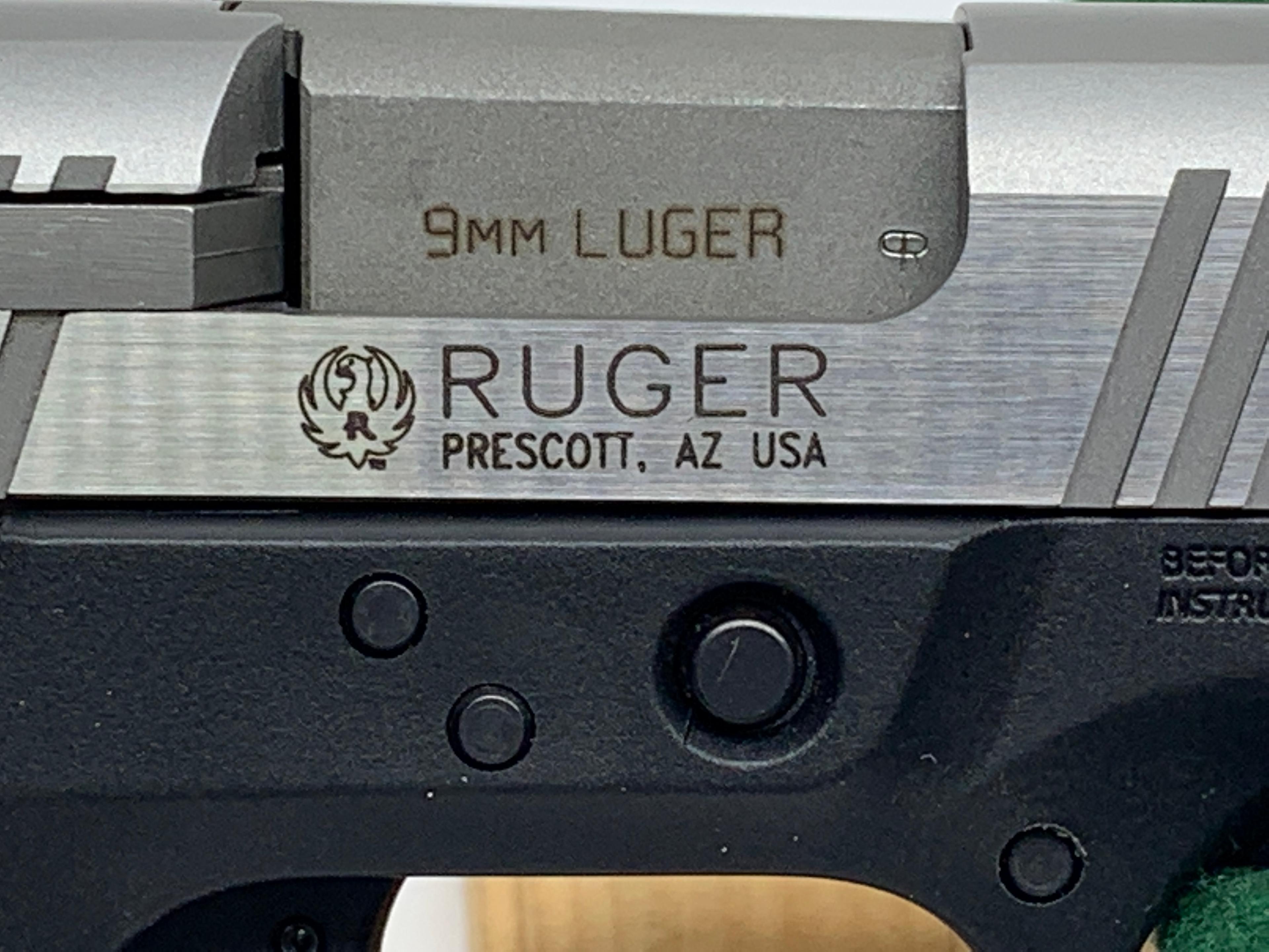 Ruger 9 mm Luger SR9c Stainless Steel