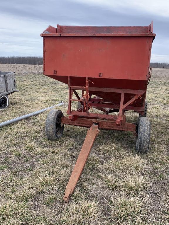 McCurdy Hopper Wagon w/ Wood Side Boards