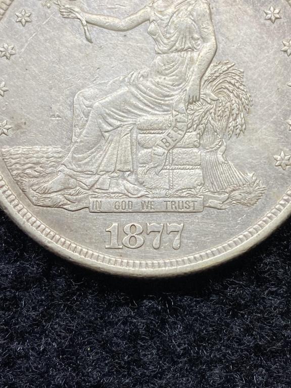 1877 S Trade Dollar