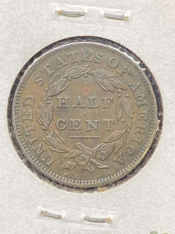 1832 Half Cent