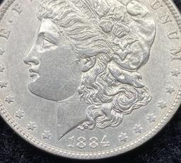 1884 Morgan Dollar