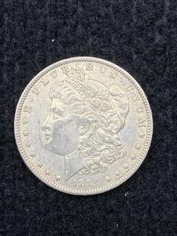 1884 O Morgan Dollar