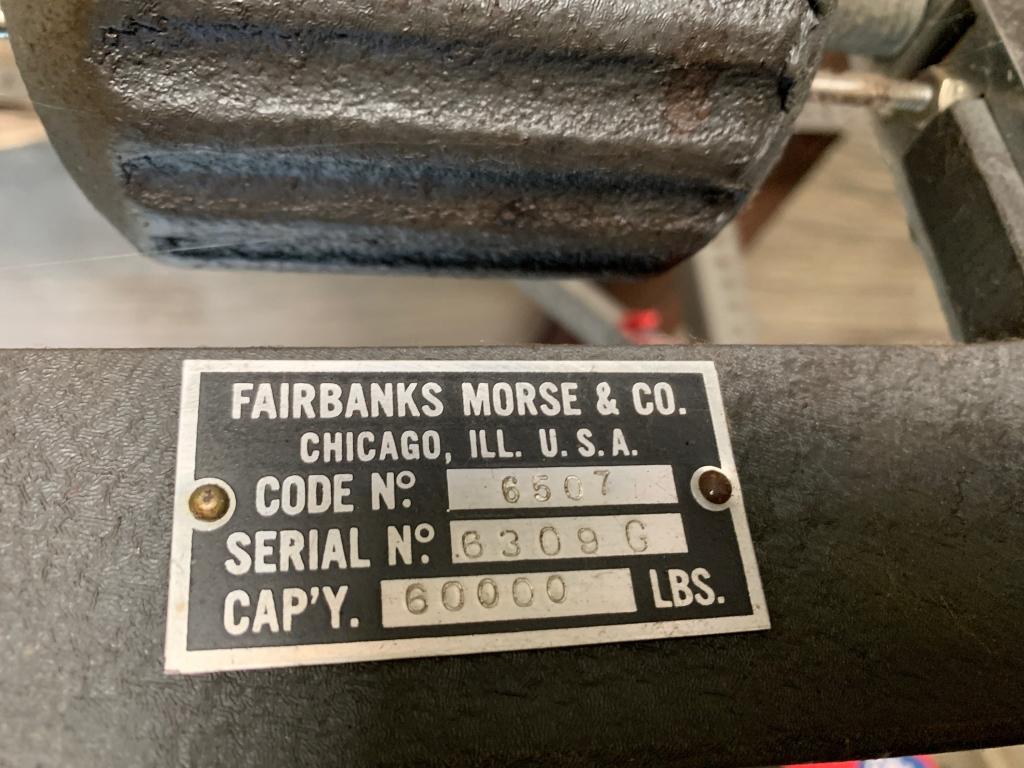 Fairbanks-morse Scale From Blakeslee Edon Farmers Co-op