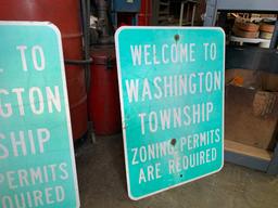 Washington Township Signs 18"x24"