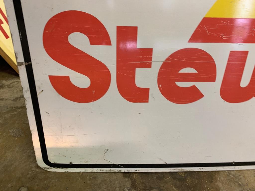 Stewart Seed Sign Metal, 6'x4', One Sided