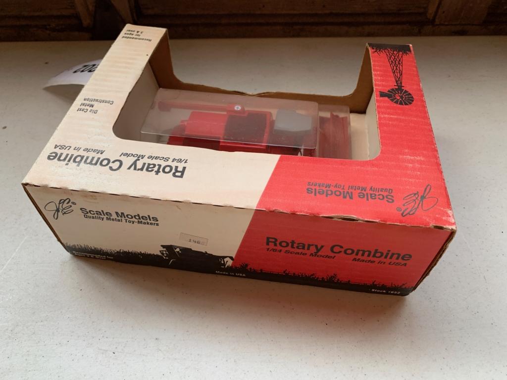 Massey 8590 Rotary Combine in Box