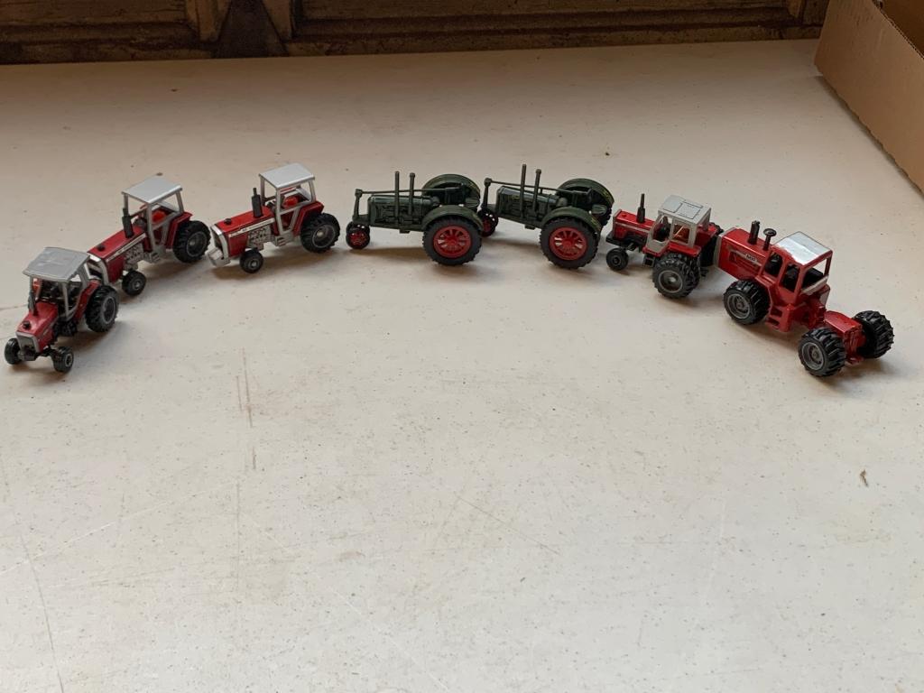 1/64 Scale Massey Harris & Ferguson Toys