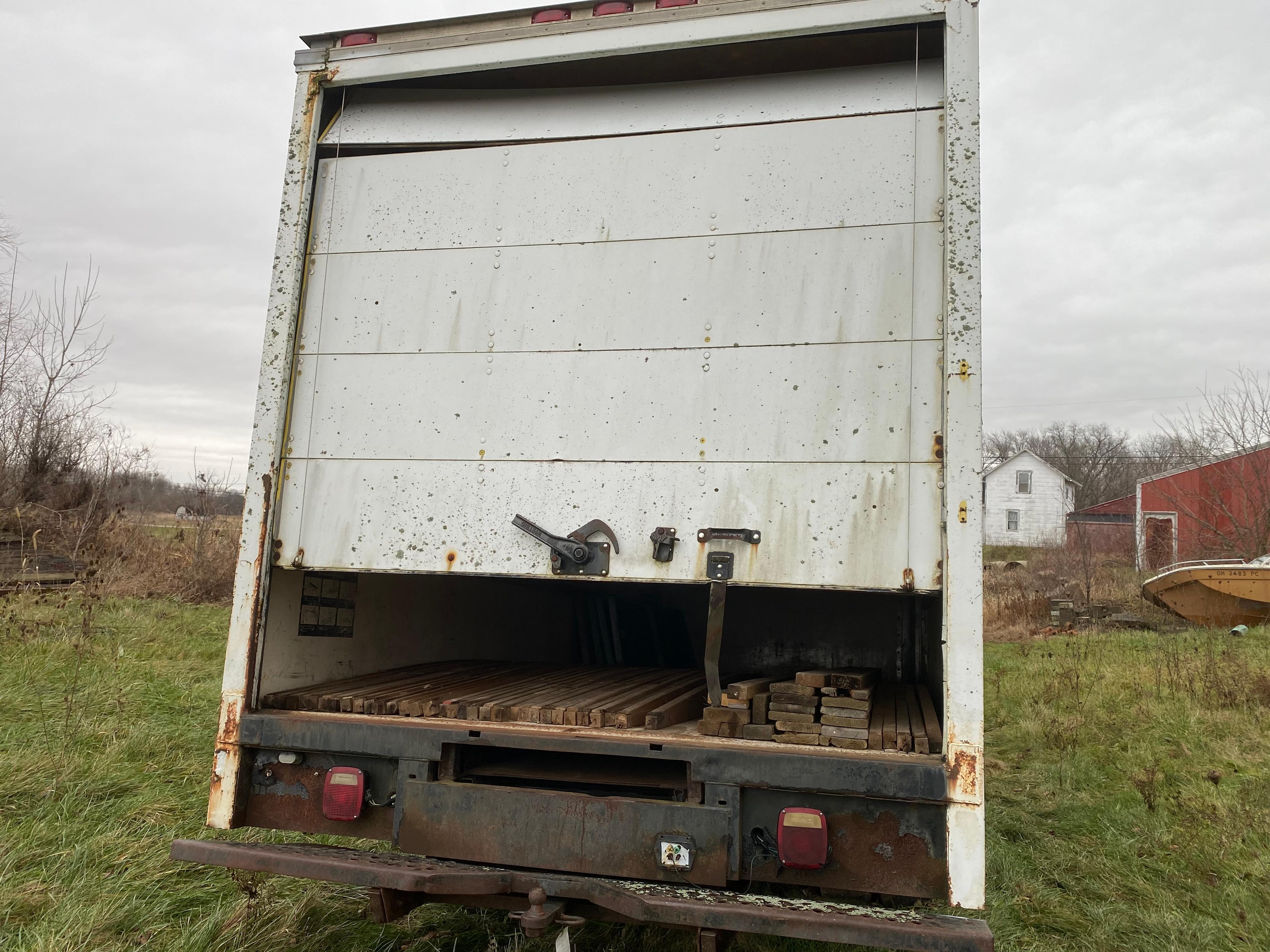 Cargo Box on Single Axle Frame 8' x 8' x 20'