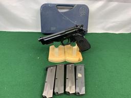 Beretta M9A1, .9mm  Barrel Length 5"