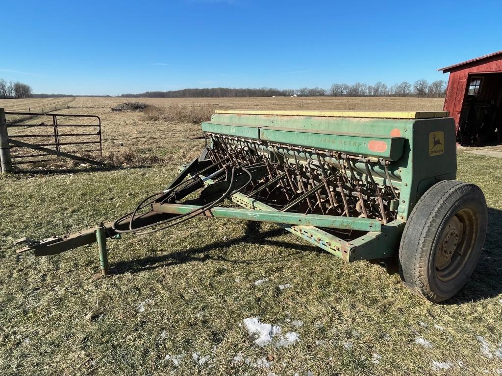 John Deere 8200 Drill W/ Seeder Box