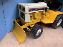 Cub Cadet Lawn Tractor w/ blade & Dump Cart