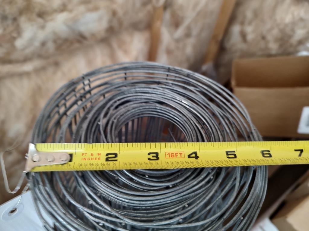 Roll of woven wire, 24" tall