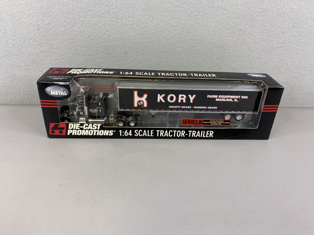 1/64 Kory Tractor-Trailer, Die-Cast Promotions