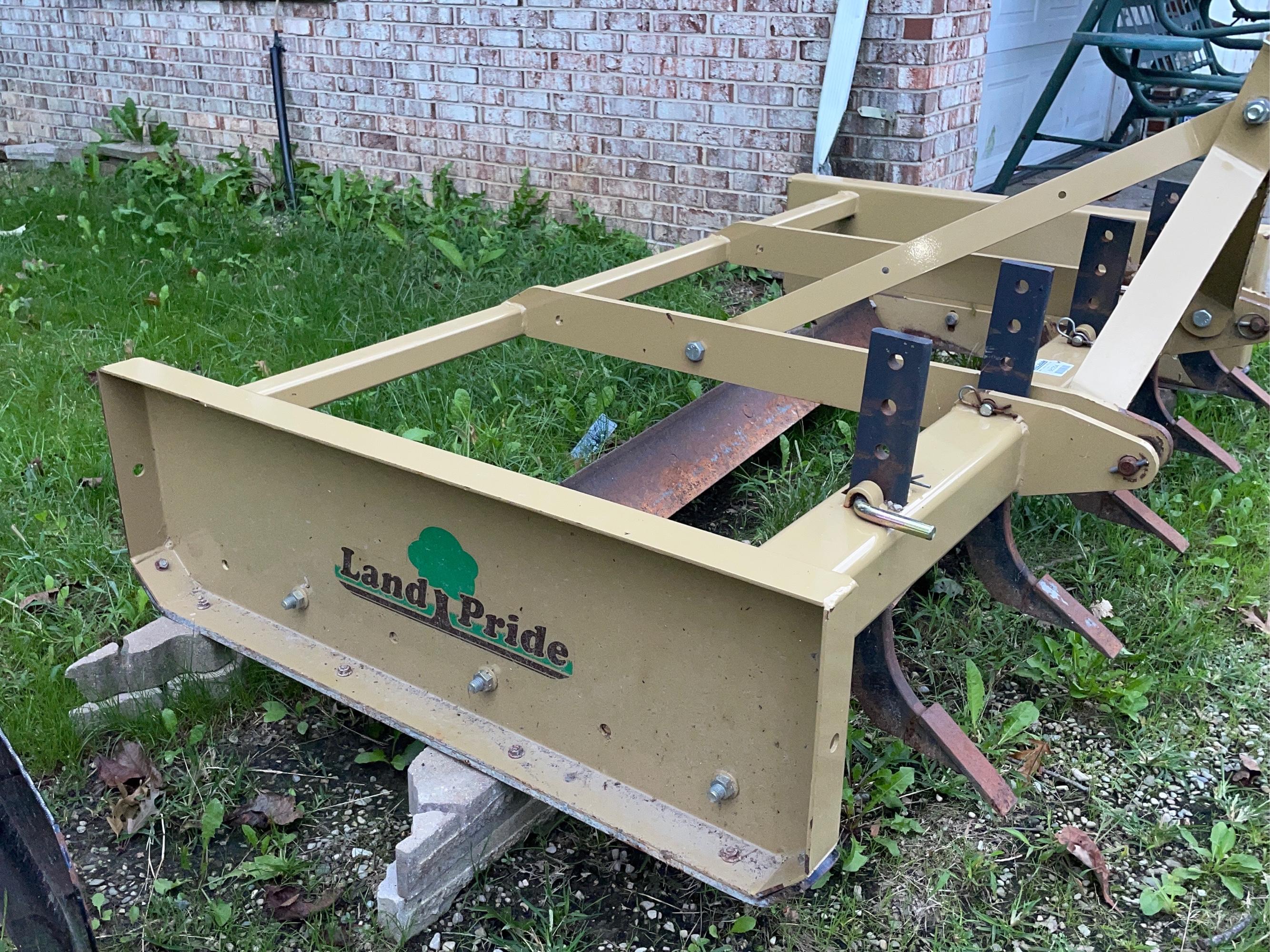 Land Pride Double Blade Groomer Box, 3 Point Hitch