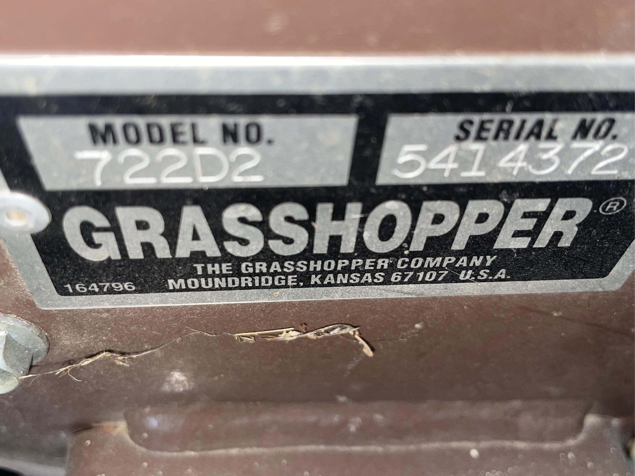 Grasshopper 722D Diesel Zero Turn Mower