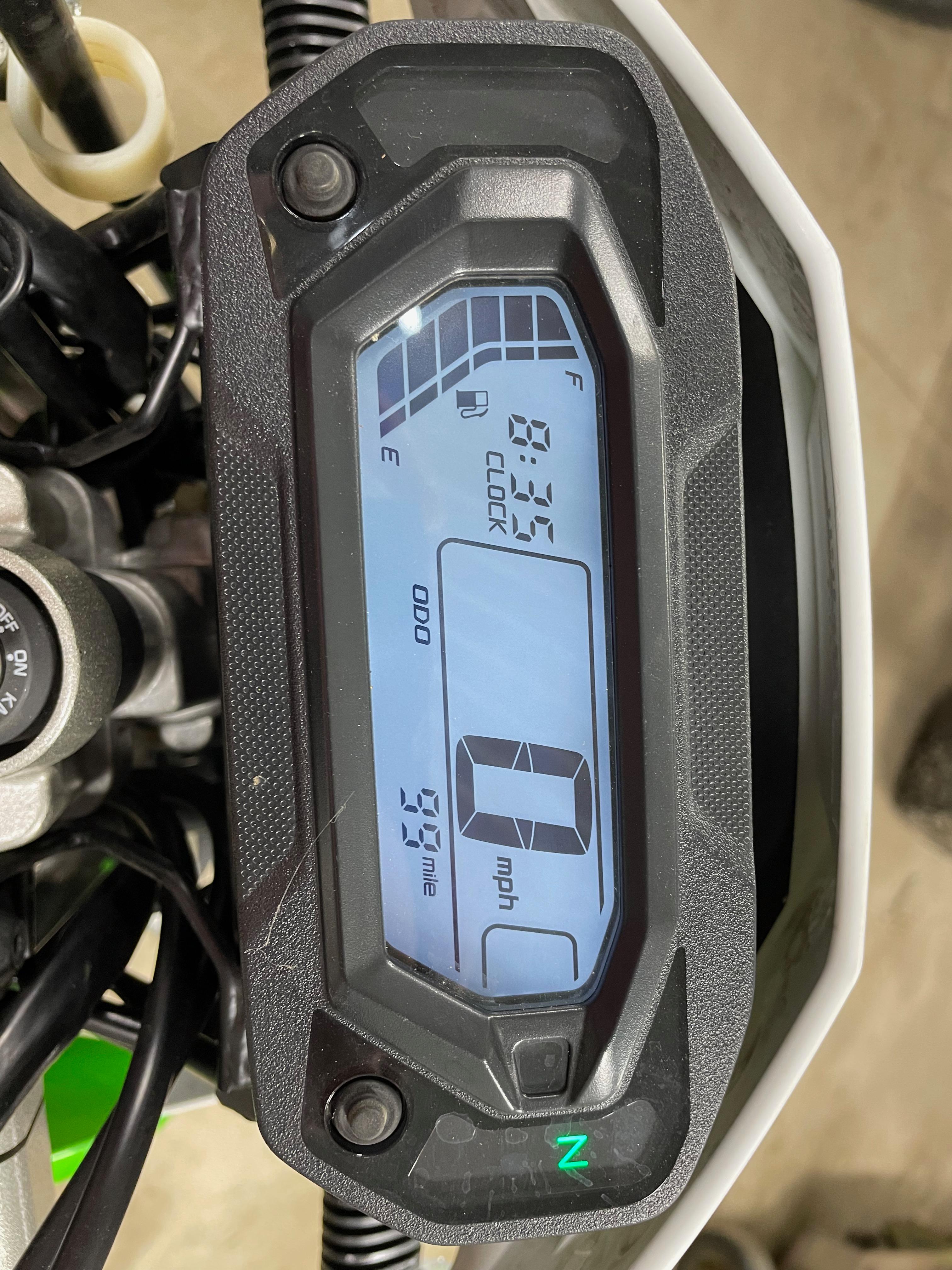 2021 Kawasaki KLX 230 Motorcycle, 99 Miles