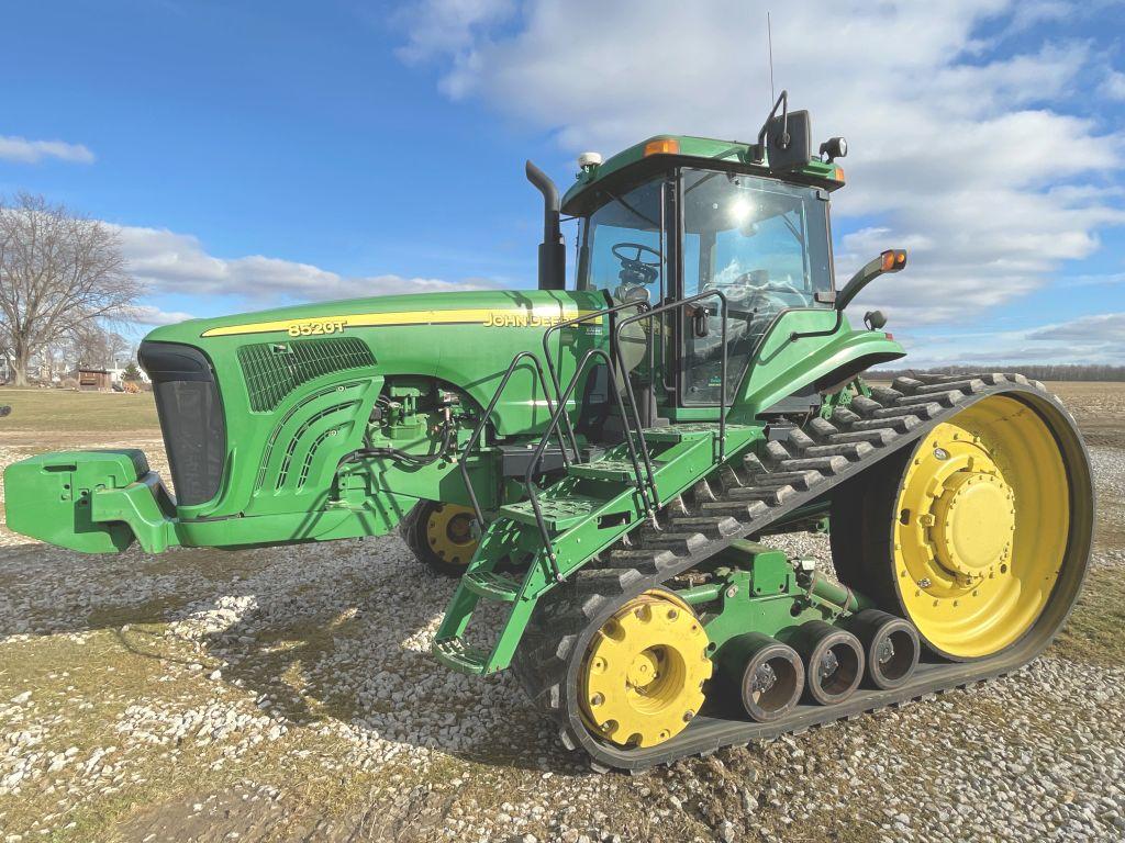 2002 John Deere 8520t Track Tractor