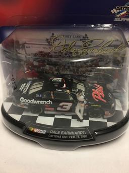 Dale Earnhardt Winners Circle die-cast car dated February 15, 1998; 1:43 scale