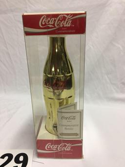 Highly collectible Dale Earnhardt Sr. commemorative bottle- Limited Edition # 880 of 10,000 COA