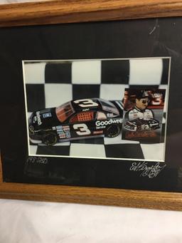 Jebco Limited edition Dale Earnhardt Sr wall clock 25th anniversary edition with framed photo