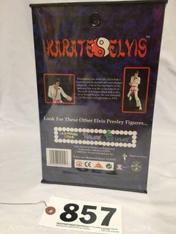 Elvis Presley enterprises Karate Elvis collector figure with push button light up feature new in box