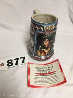 Elvis Presley 1968 comeback special Stein with certificate of authenticity