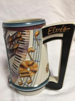 Elvis Presley 1968 comeback special Stein with certificate of authenticity