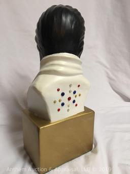 Elvis Presley porcelain bust "Elvis 1935-1977"