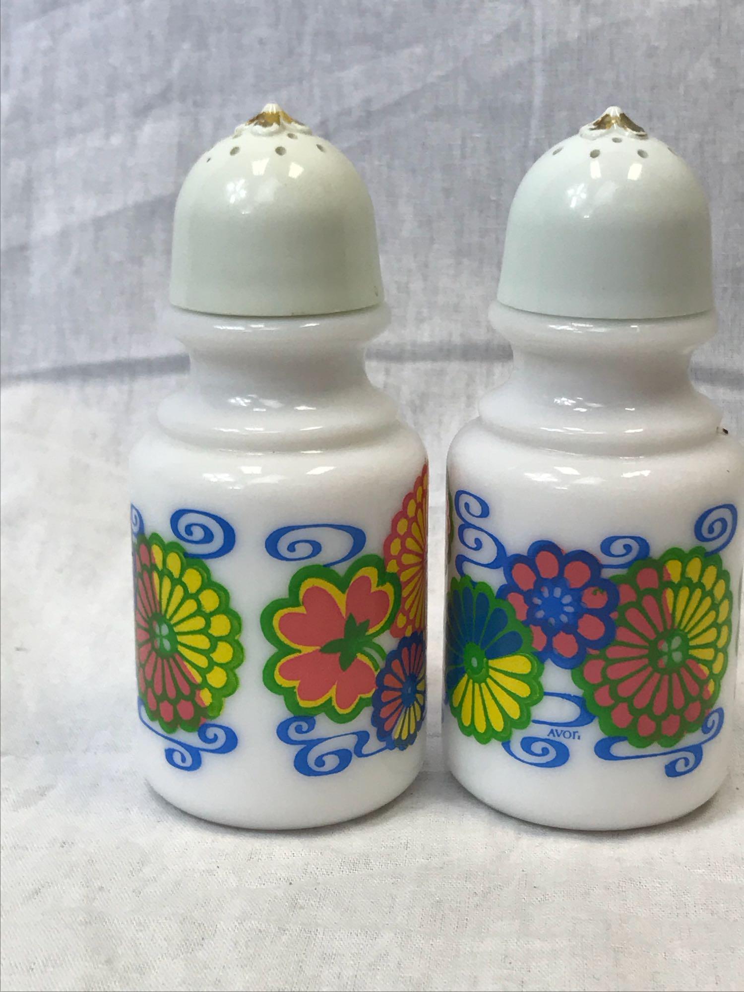 Vintage Mid Century Modern Avon Salt and Pepper Set